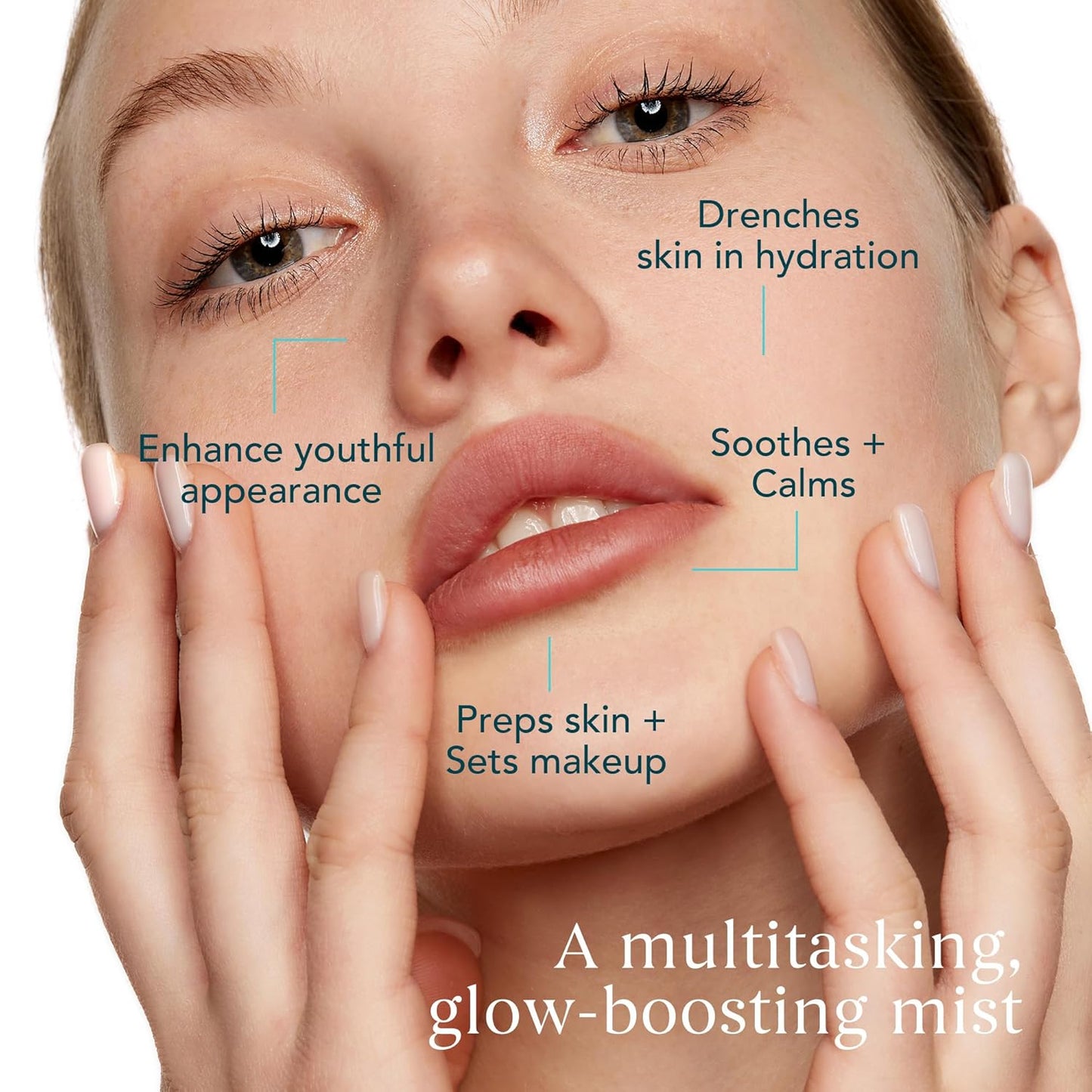 CELGEN] Pearl Moisture Solution Mist – 3-in-1 Toner, Makeup Primer & Setting Spray, Brightening & Hydrating Face Mist, 4.9 Fl. Oz./145ml