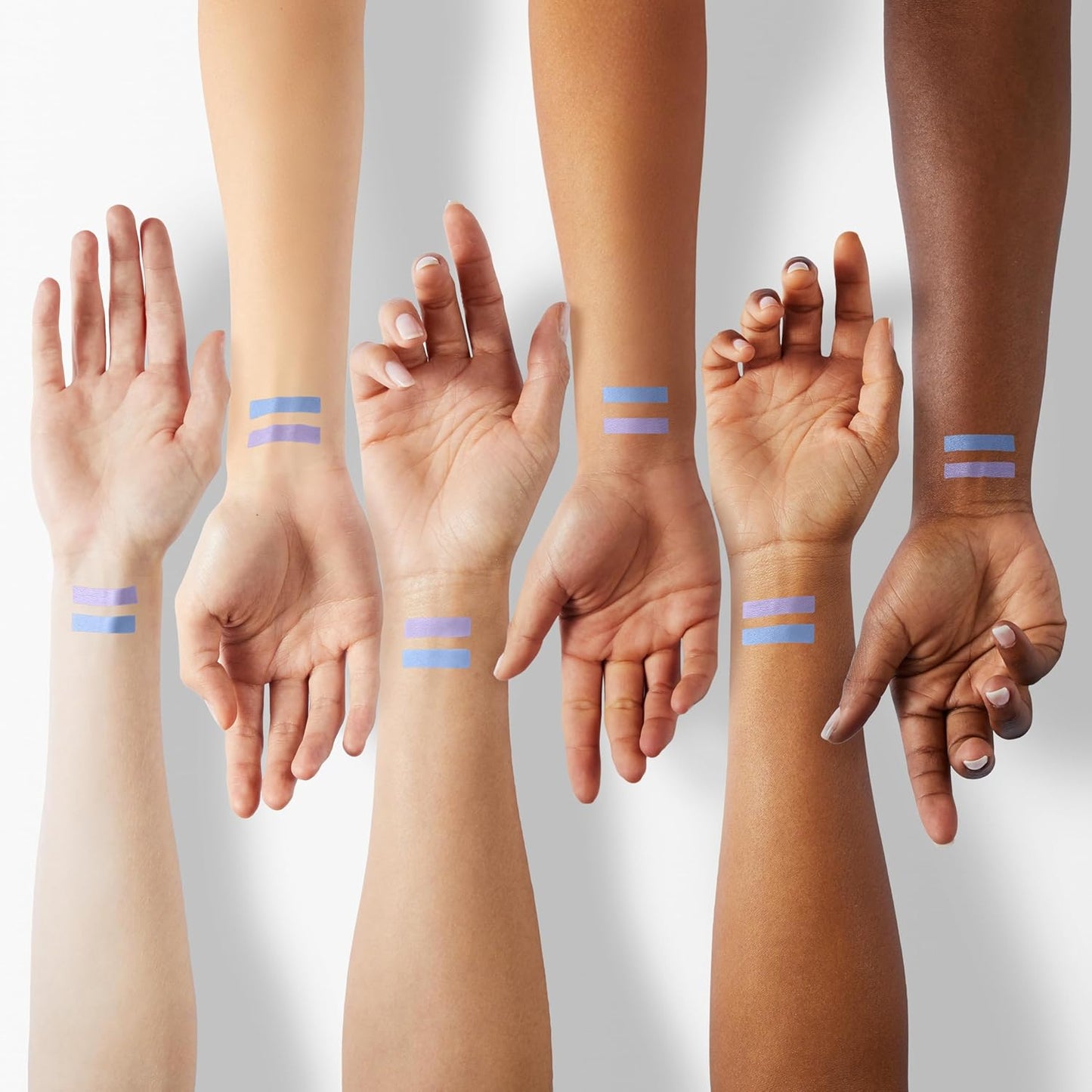 evpct 2Pcs Cream Eyeshadow Sticks Set for Eyes Violet & Royal Blue Shimmer Eye Crayon Shadow Brightener Stick Pencil Pen Bulk sombras en crema para ojos 09+13