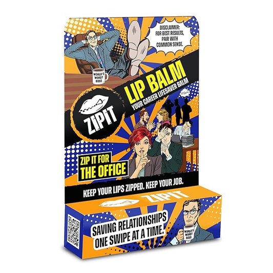 Zip It For The Office Lip Balm - Saving Relationships One Swipe At A Time