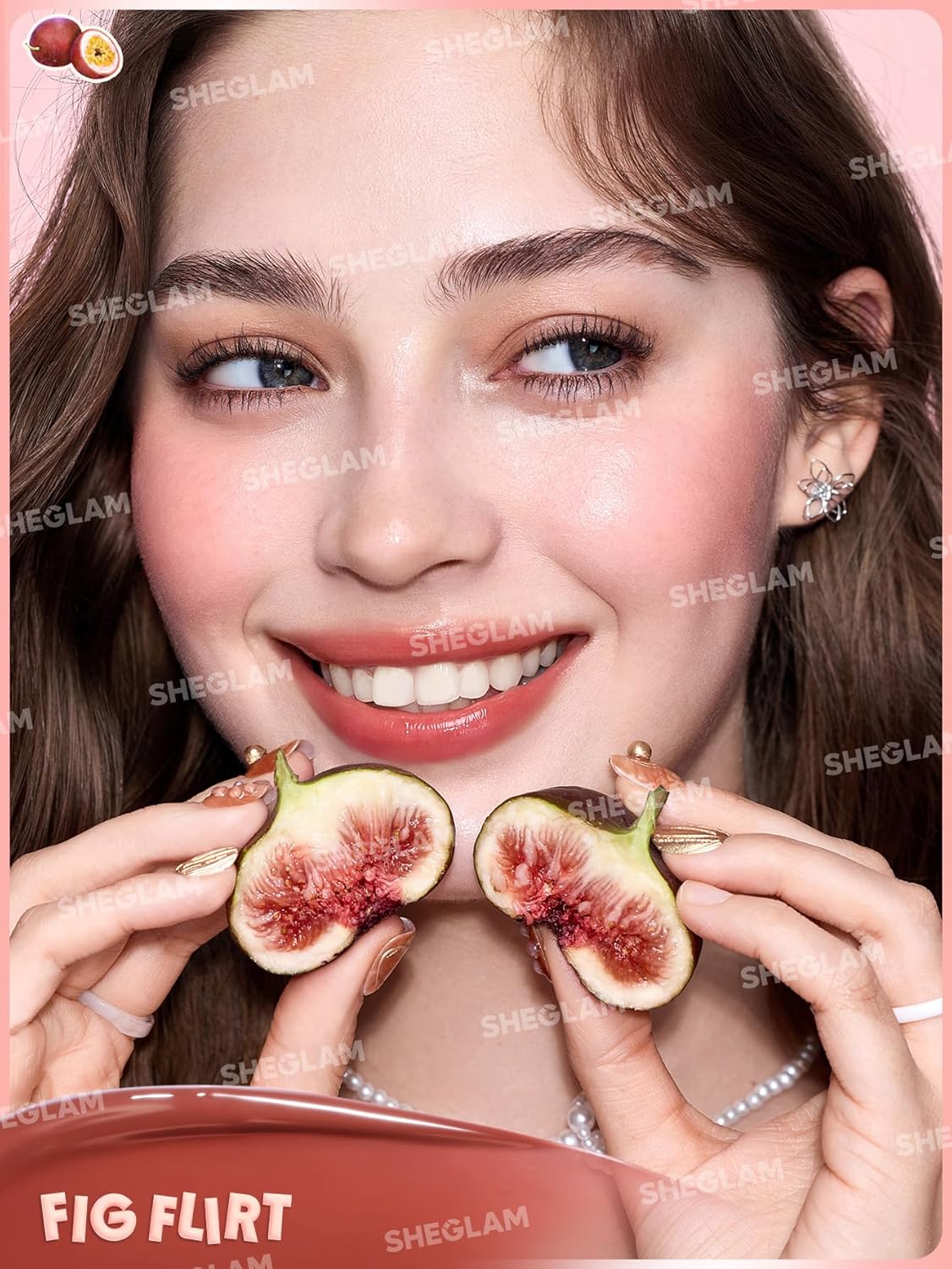 SHEGLAM Hydra Jelly Pocket Lip Jam Hydrating Nourishing Lip Gloss Moisturizing Lip Makeup-Fig Flirt