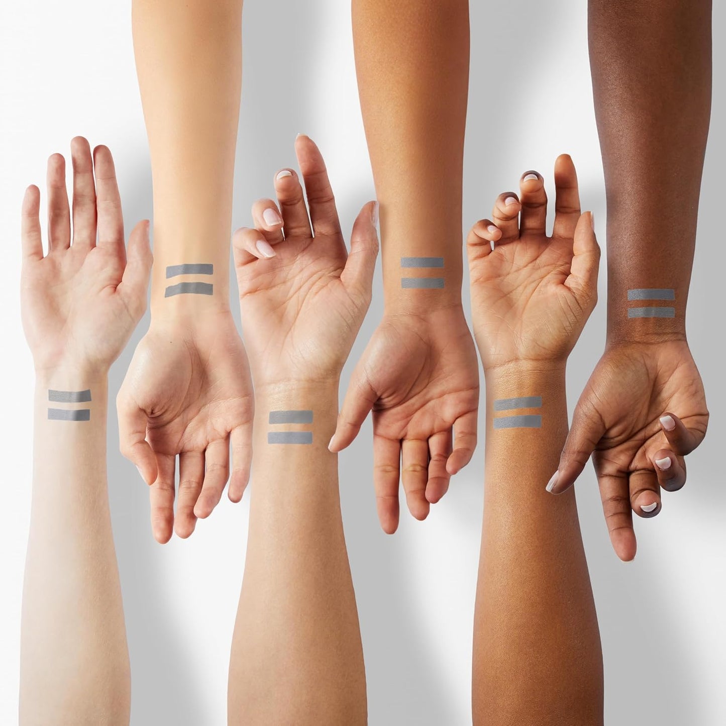 evpct 2Pcs Cream Eyeshadow Sticks Set for Eyes Dazzling Grey & Silver Shimmer Eye Crayon Shadow Brightener Stick Pencil Pen Bulk sombras en crema para ojos 02+16