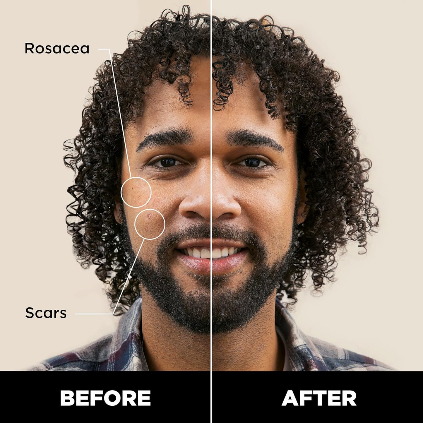 Stryx Concealer Stick Tool for Men, Deep Java - Natural Pigments Hides Imperfections, Acne, Razor Burns, Scars, & Rosacea - Highly Adaptable Shades for Easy, Undetectable Coverage - All Skin Tones