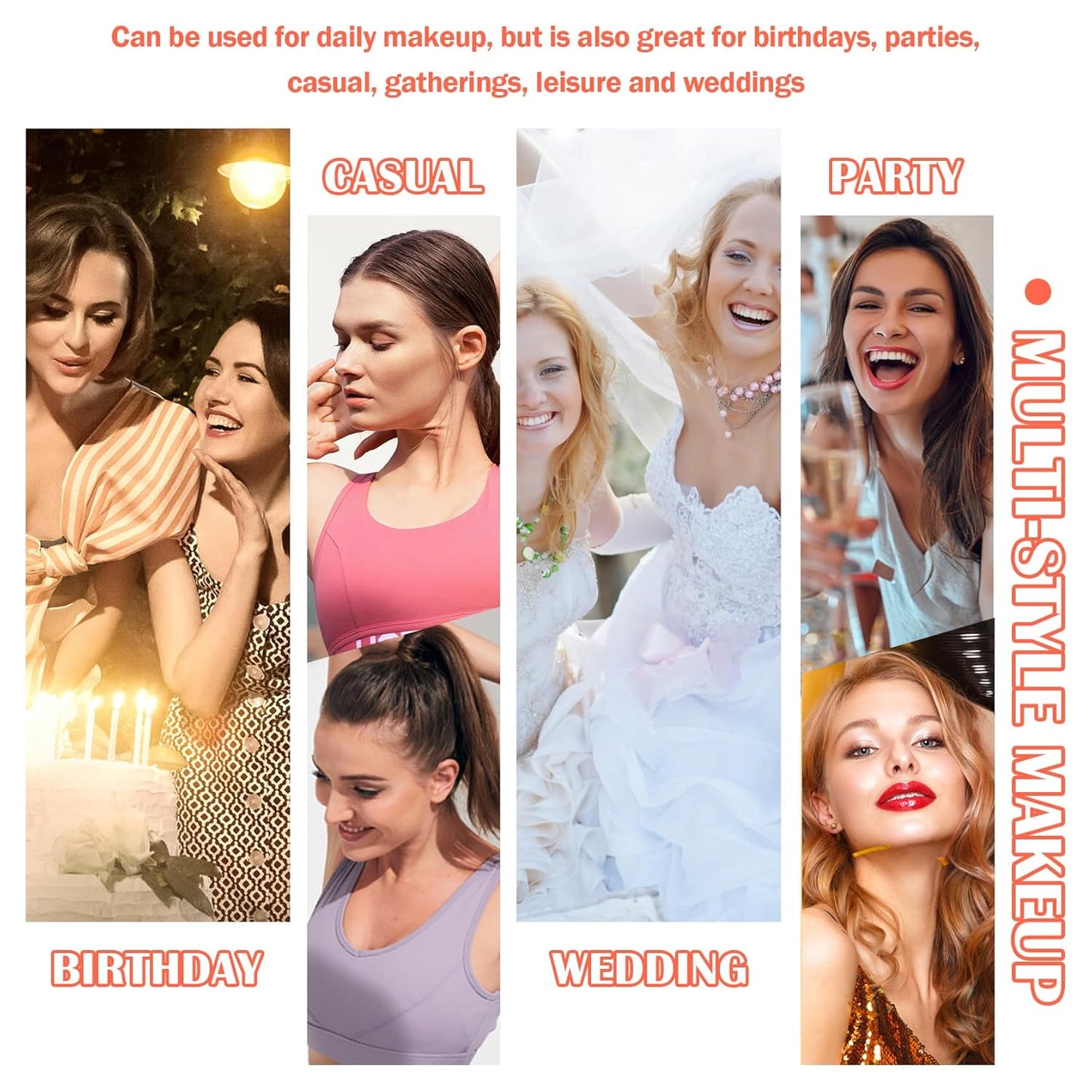 Blush Palette,Shimmer Silky Matte Blush Powder Palette,Professional Cute Face Contour Highlighter Blush Palette with Blush Makeup Brush 01