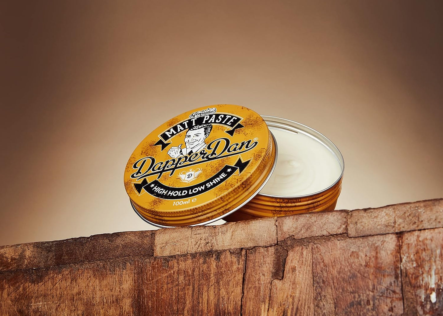Dapper Dan Matt Paste, High Hold Low Shine Hair Paste for Men, Versatile Hair Product with Flexible Hold for All Styles, Vintage Cologne Fragrance, 2 x 3.38 fl oz