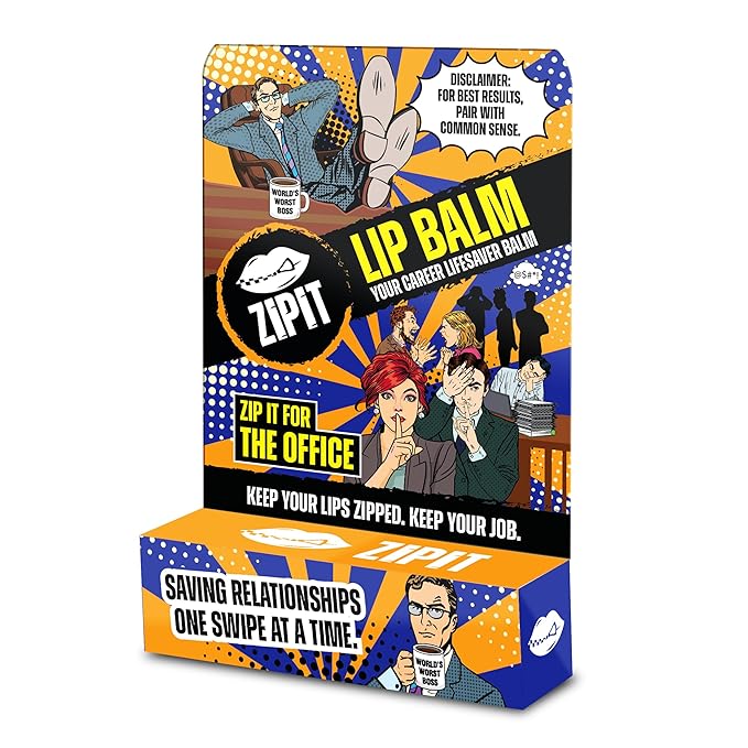 Zip It For The Office Lip Balm - Saving Relationships One Swipe At A Time