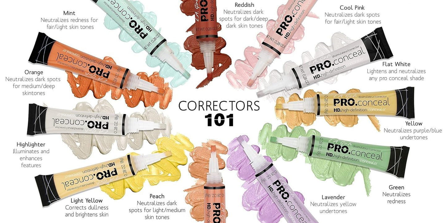 L.A. Girl Pro Conceal HD Concealer, Almond, 0.28 Ounce