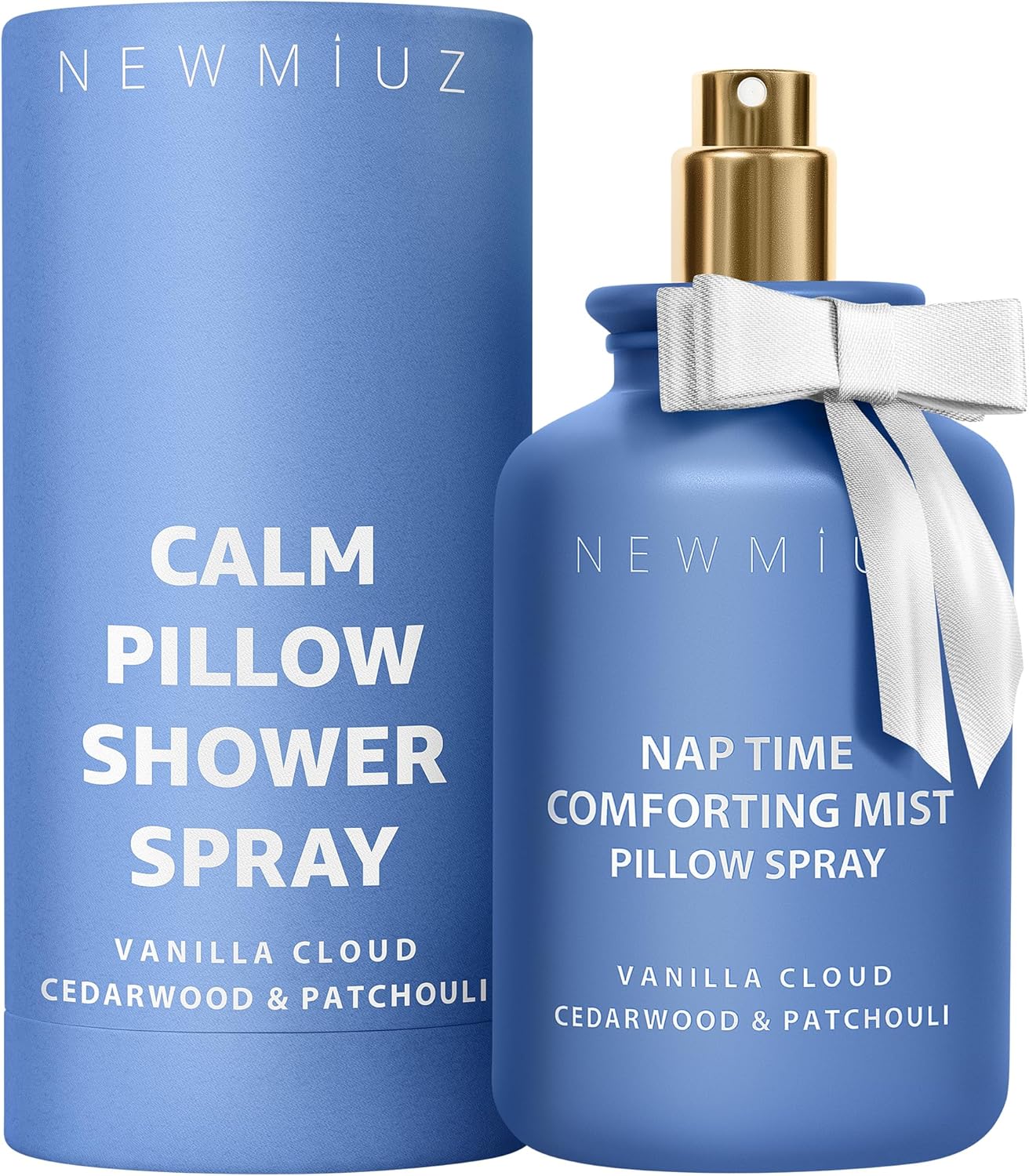 Pillow Spray Calming and Relaxing Pillow Linen Mist Vanilla Cedarwood Essential Oils Stress Relief Aromatherapy Sleep Bedtime Shower Spray Luxury Gift