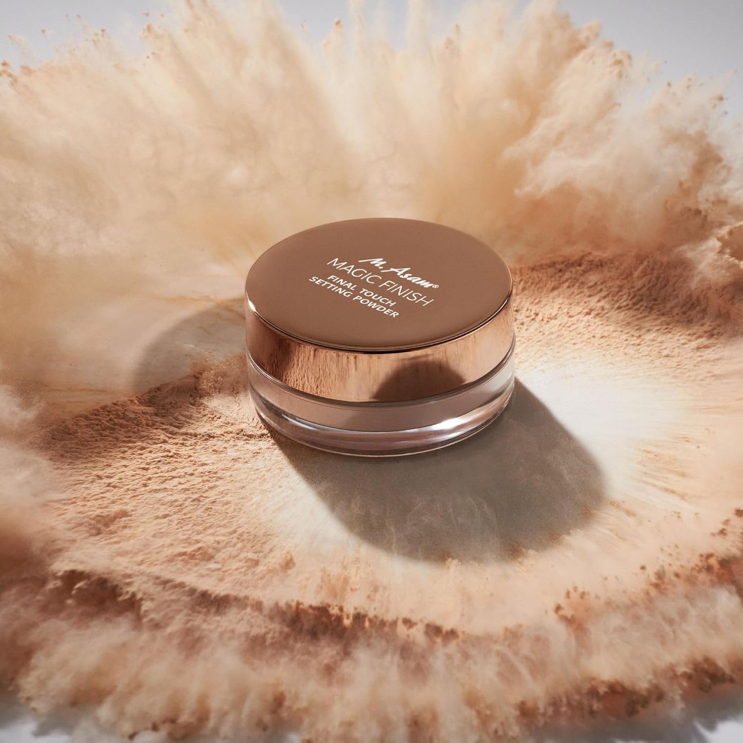 M. Asam MAGIC FINISH Final Touch Setting Powder Bare Skin (12g) - Translucent Face Powder With Hyaluronic Acid, Argan & Jojoba Oil, Silky & Lightweight Makeup Setting Powder For A Matte Finish