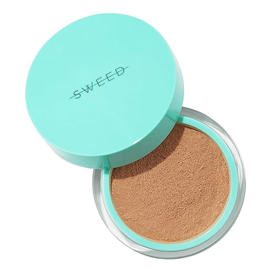SWEED - Miracle Powder Mineral Foundation | Vegan, Cruelty-Free, Clean Beauty (Tan 04, 0.25 oz | 7 g)