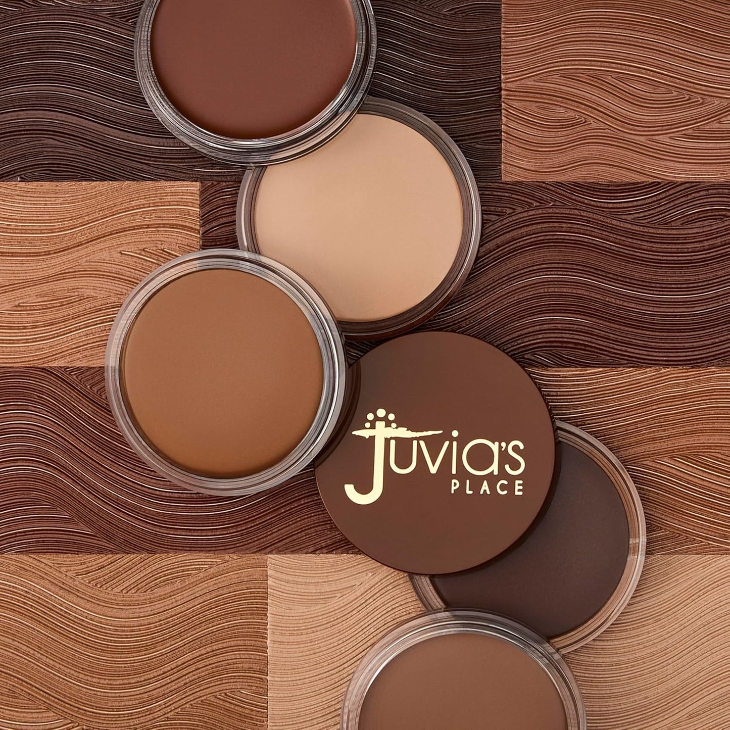 Juvia's Place Bronzed Cream Bronzer Buttercream - Creamy Bronzing Makeup Beauty Glow Sun Kissed Cheek Matte Shimmer Contour Long Lasting Finish Pigmented Bronze Light Buildable Blendable