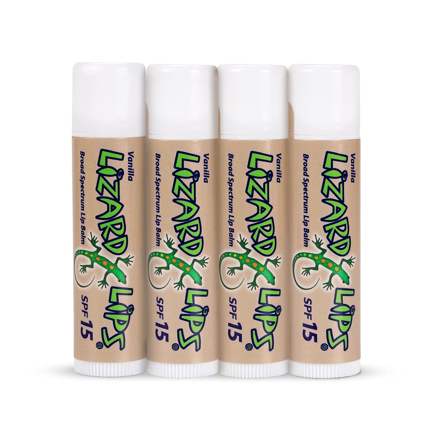 Lizard Lips SPF 15 Lip Balm (Vanilla)