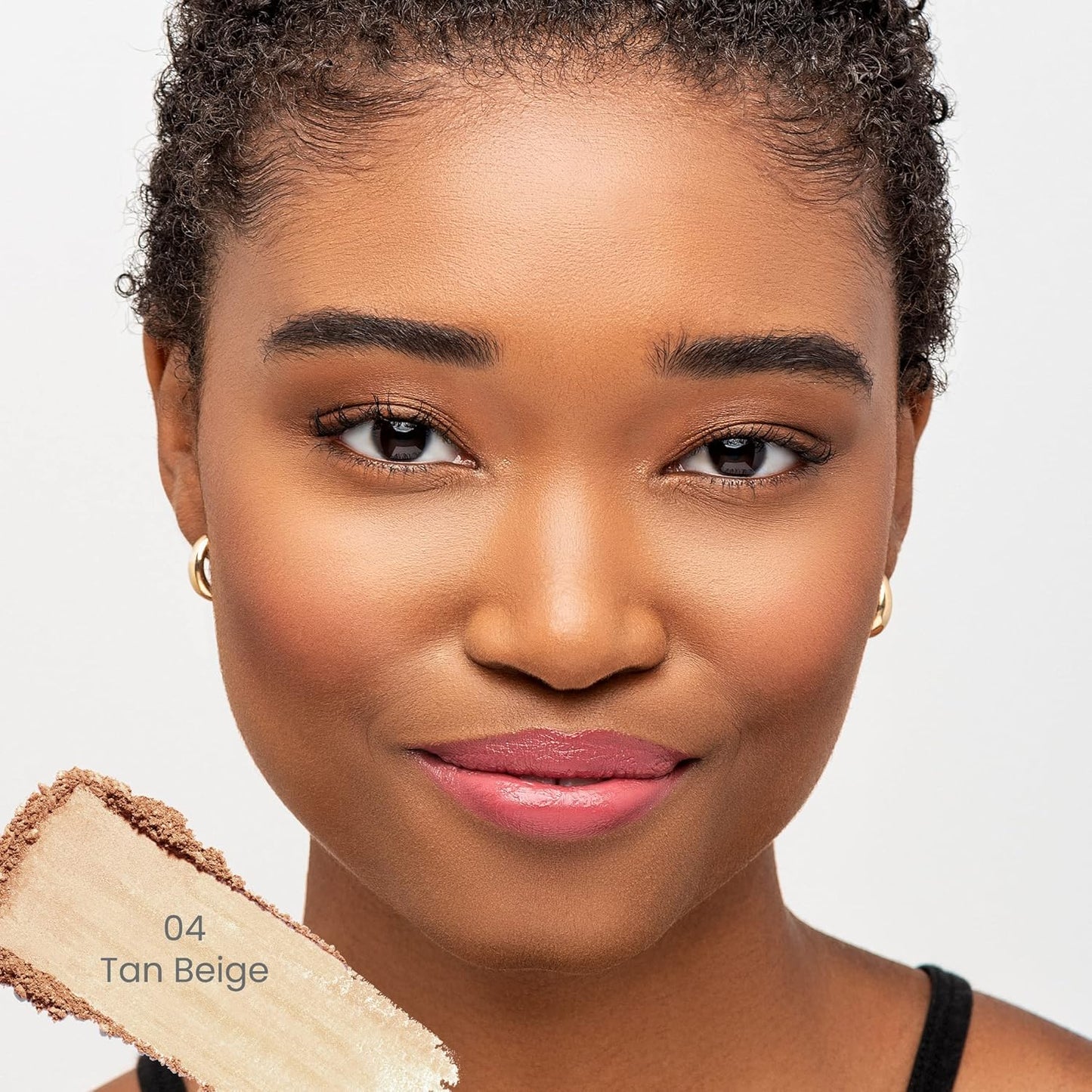 True + Luscious Sheer Halo Complexion Powder – Natural Matte Finish Foundation, Sheer to Medium Coverage – Clean, Vegan and Cruelty Free Powder Foundation – 0.32 oz