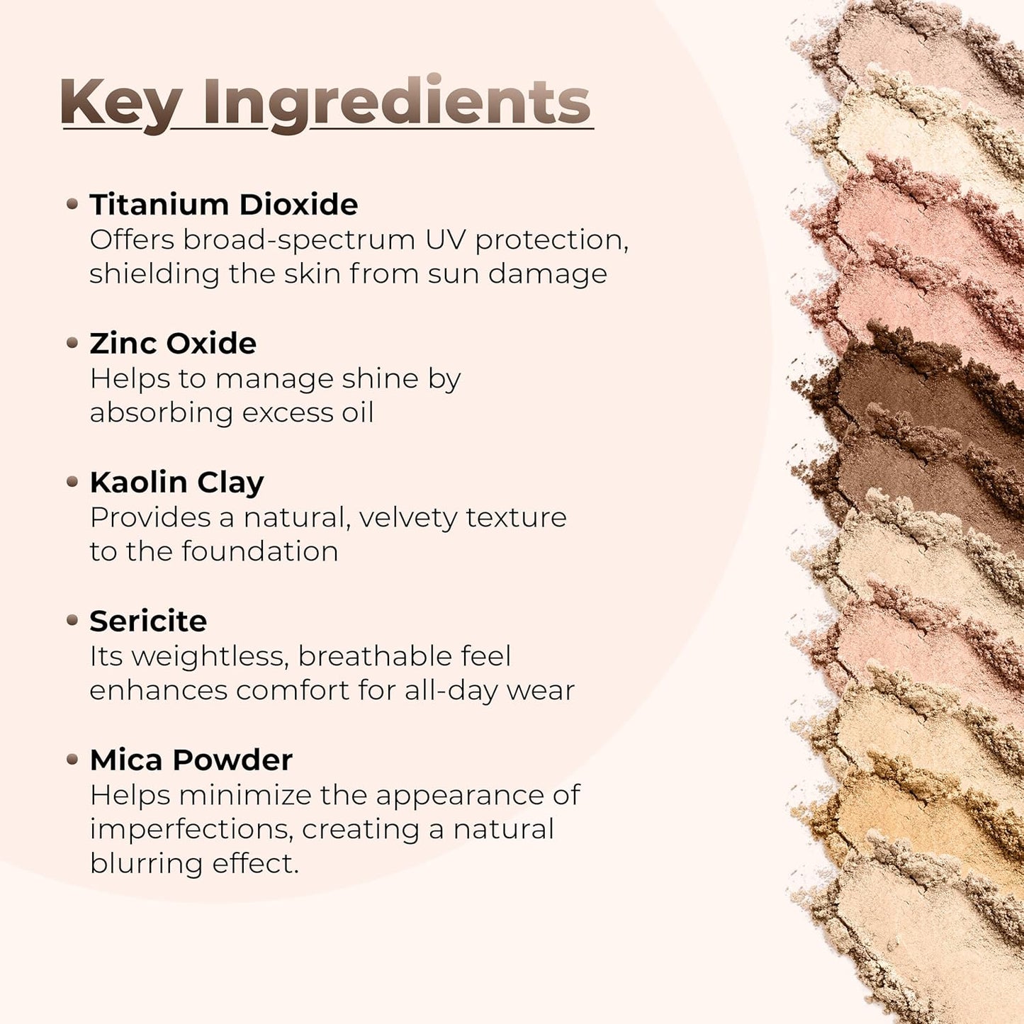 Foundation Powder Refill (COCOA) (1 Pound Bag) By Sweet Face Minerals, Lightweight Mineral Loose Makeup Powder with SPF 20, Full Coverage Flawless Finish, Talc-free, Cruelty-Free, Refillable Pouch