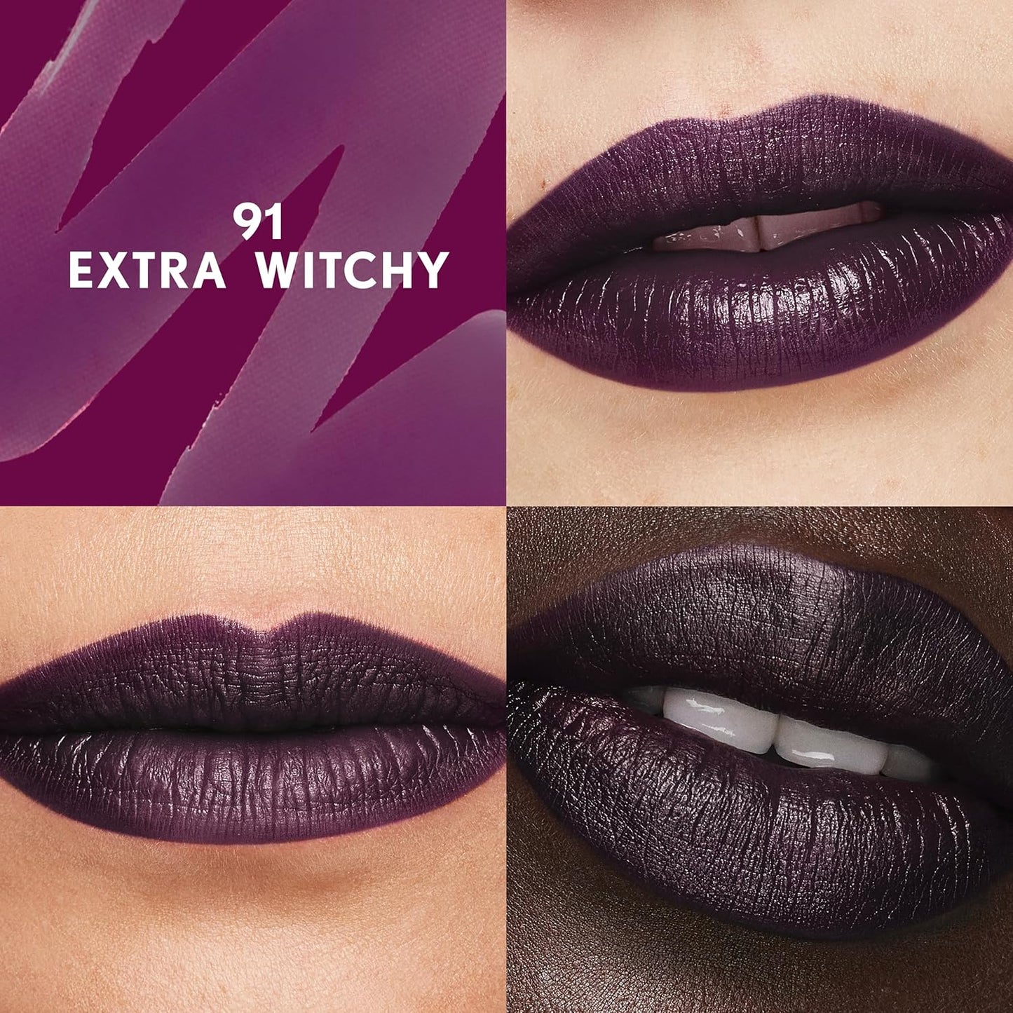 Covergirl Outlast, Extra Witchy, Lipstain Halloween Limited Edition, Transfer-Proof, Non-Drying, Lightweight, Buildable, 0.05oz